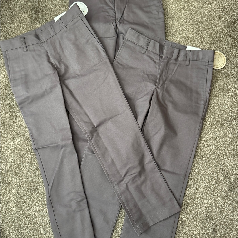 NEW Flynn O’Hara Gray Uniform Pants - sz 8